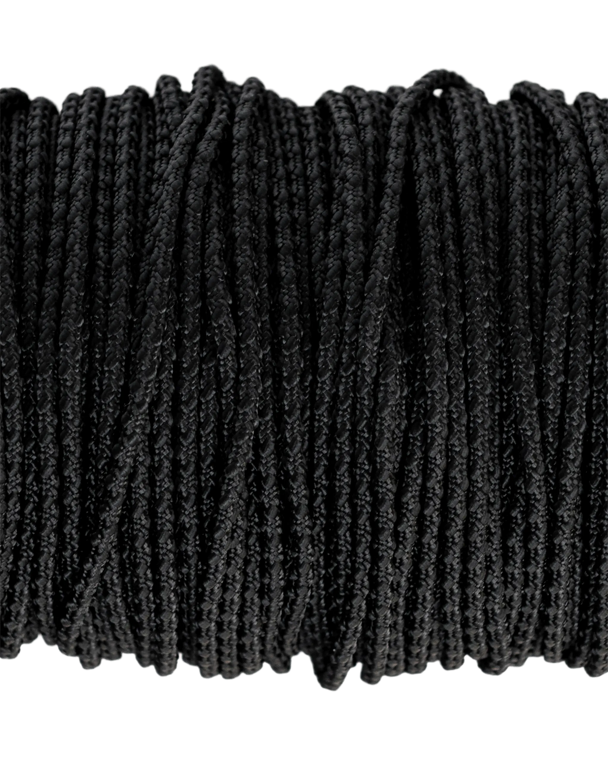 Positive locking cord, 3.2 mm i färgen Svart
