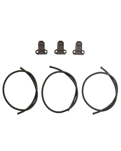 S&S Pull Tab with Cordura TrueLock positive locking shock cord, 3-pack