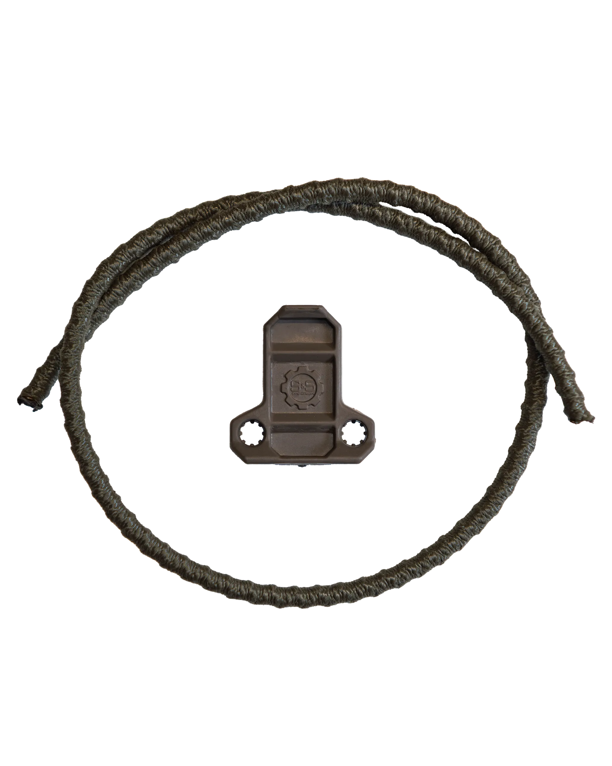 S&S Pull Tab with Cordura TrueLock positive locking shock cord